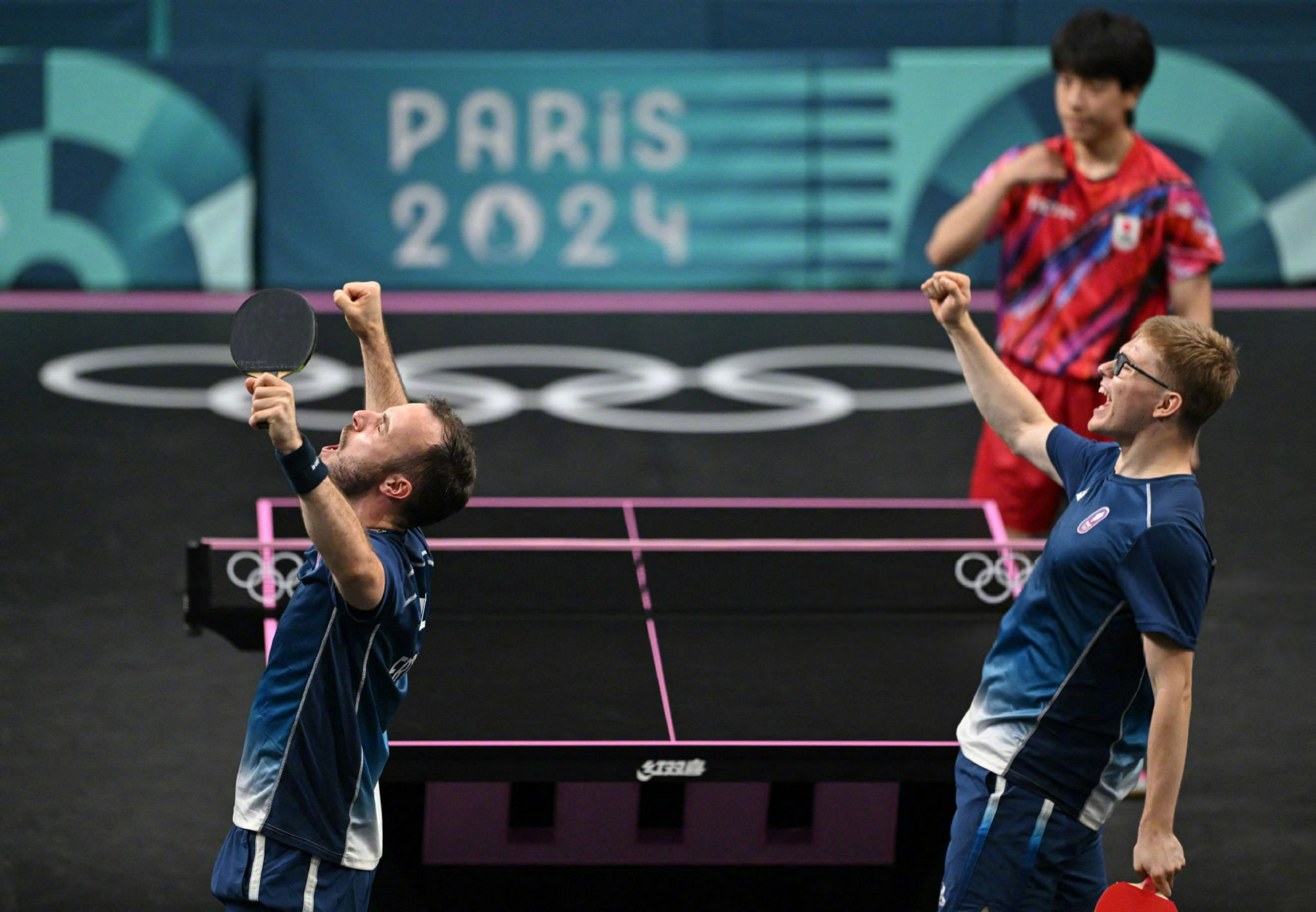 德国队完胜瑞典队，张本智和惊艳四座