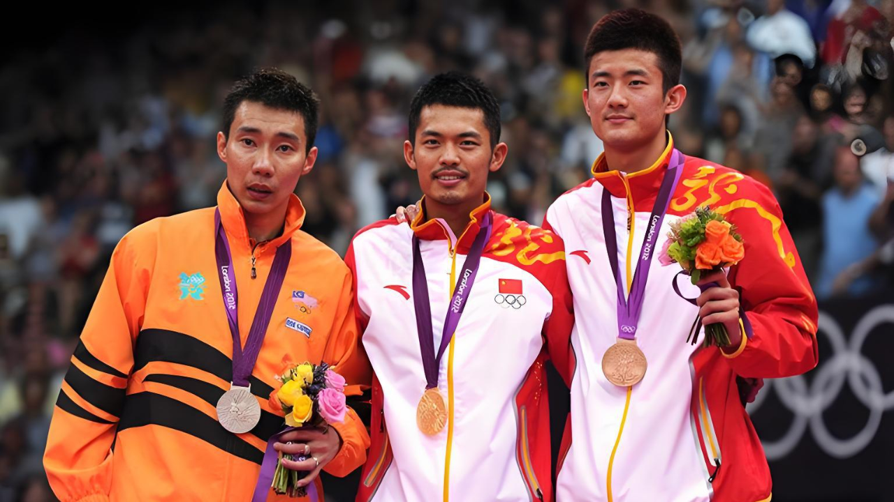 印度羽毛球队鏖战英格兰羽毛球队，林丹打破历史纪录